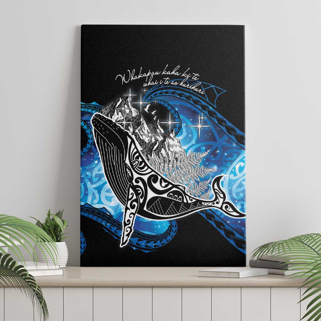 Maori Matariki Te Araroa Paikea Starry Canvas Wall Art Tangaroa Whakatauki LT7 - Polynesian Pride