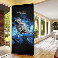 Maori Matariki Te Araroa Paikea Starry Door Cover Tangaroa Whakatauki LT7 - Polynesian Pride