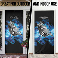 Maori Matariki Te Araroa Paikea Starry Door Cover Tangaroa Whakatauki LT7 - Polynesian Pride