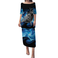 Maori Matariki Te Araroa Paikea Starry Family Matching Puletasi and Hawaiian Shirt Tangaroa Whakatauki
