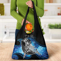 Maori Matariki Te Araroa Paikea Starry Grocery Bag Tangaroa Whakatauki LT7 - Polynesian Pride