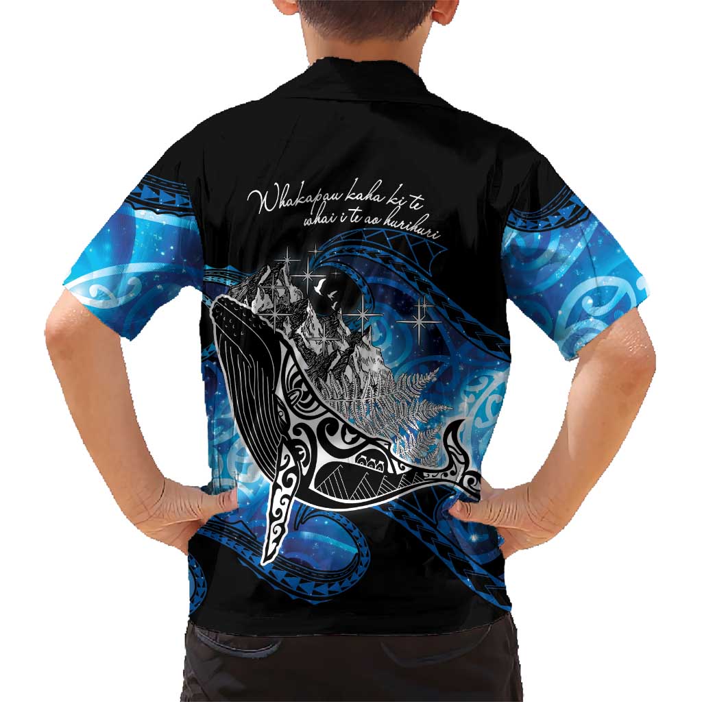 Maori Matariki Te Araroa Paikea Starry Hawaiian Shirt Tangaroa Whakatauki LT7 - Polynesian Pride