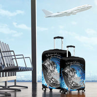 Maori Matariki Te Araroa Paikea Starry Luggage Cover Tangaroa Whakatauki LT7 - Polynesian Pride