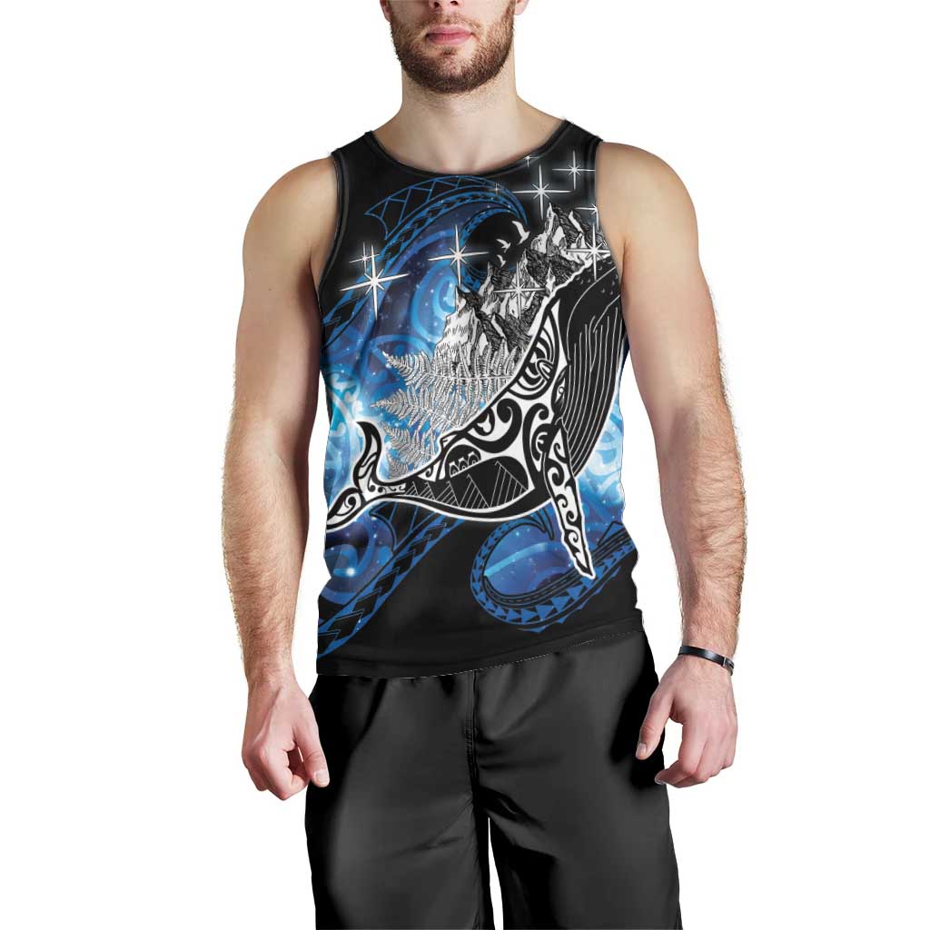 Maori Matariki Te Araroa Paikea Starry Men Tank Top Tangaroa Whakatauki LT7 - Polynesian Pride