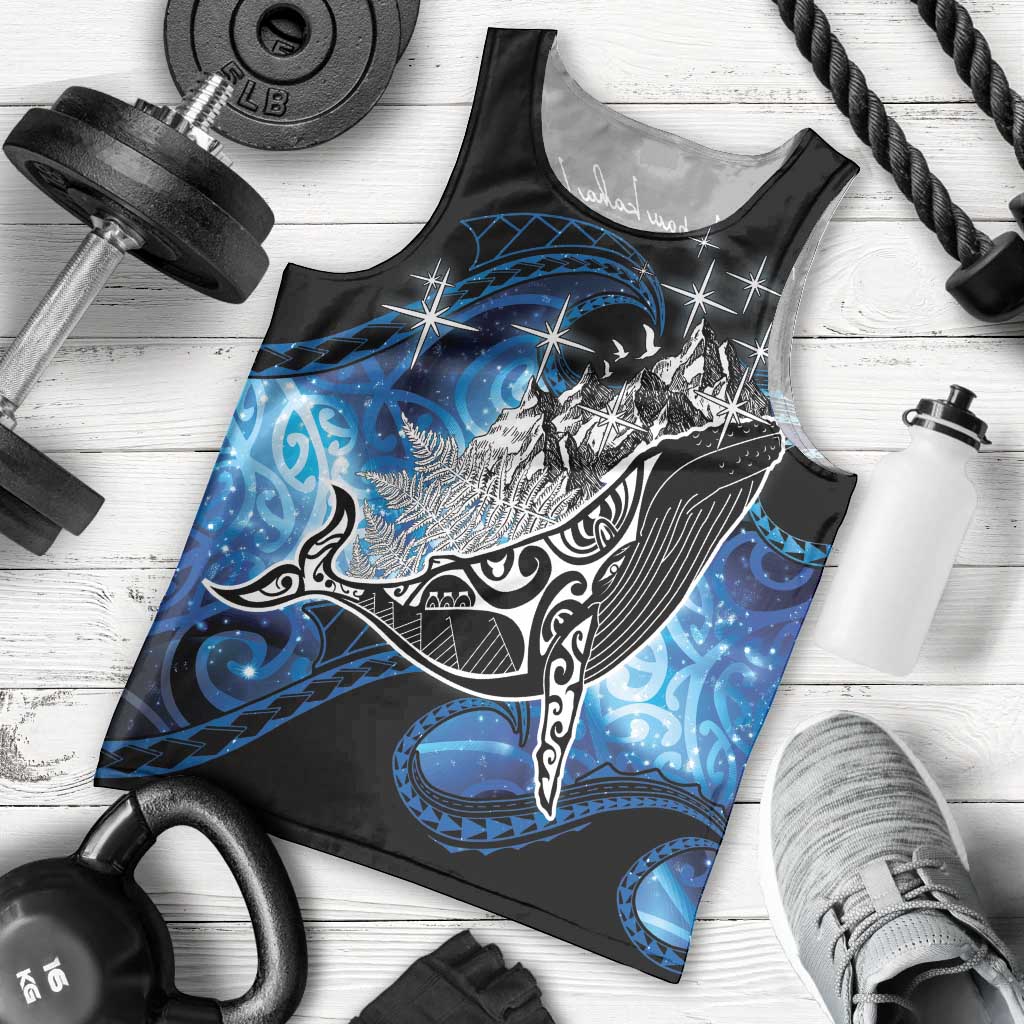 Maori Matariki Te Araroa Paikea Starry Men Tank Top Tangaroa Whakatauki LT7 - Polynesian Pride