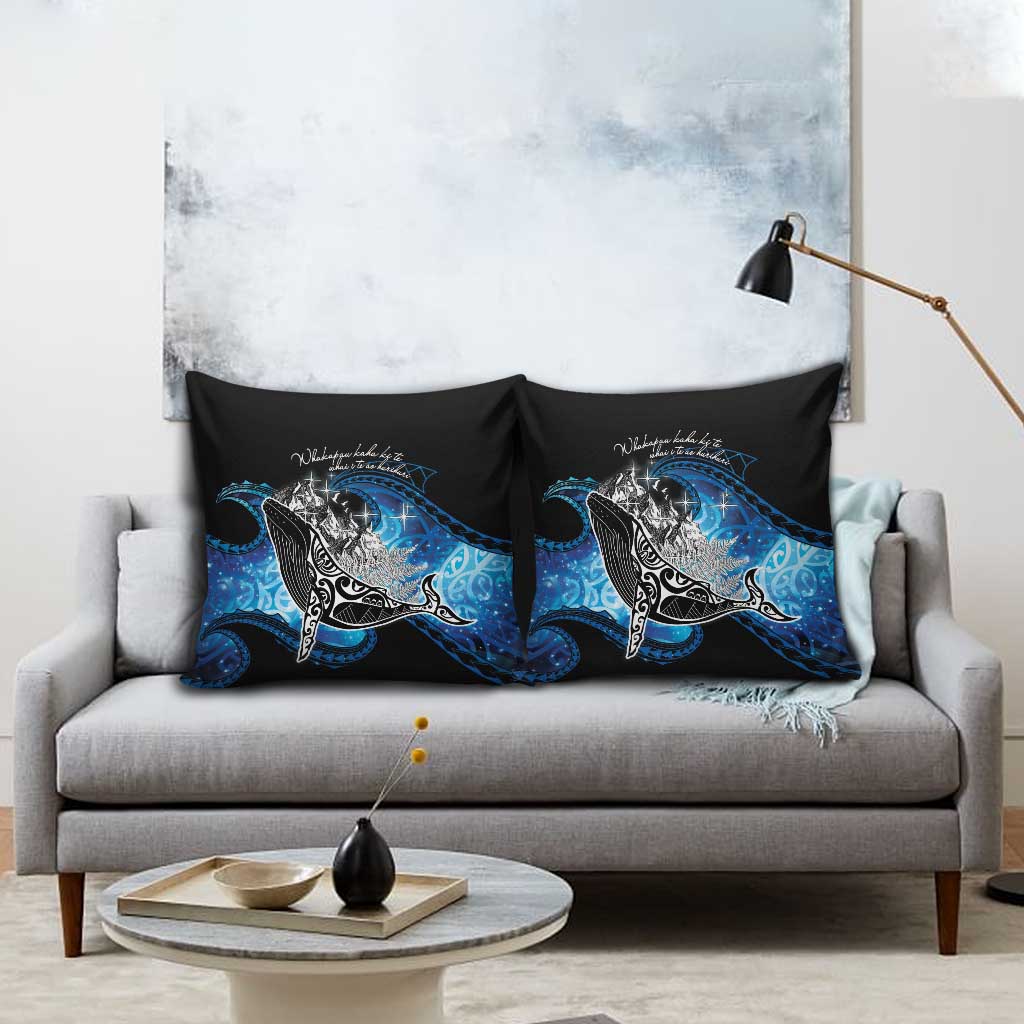 Maori Matariki Te Araroa Paikea Starry Pillow Cover Tangaroa Whakatauki LT7 - Polynesian Pride