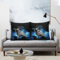 Maori Matariki Te Araroa Paikea Starry Pillow Cover Tangaroa Whakatauki LT7 - Polynesian Pride