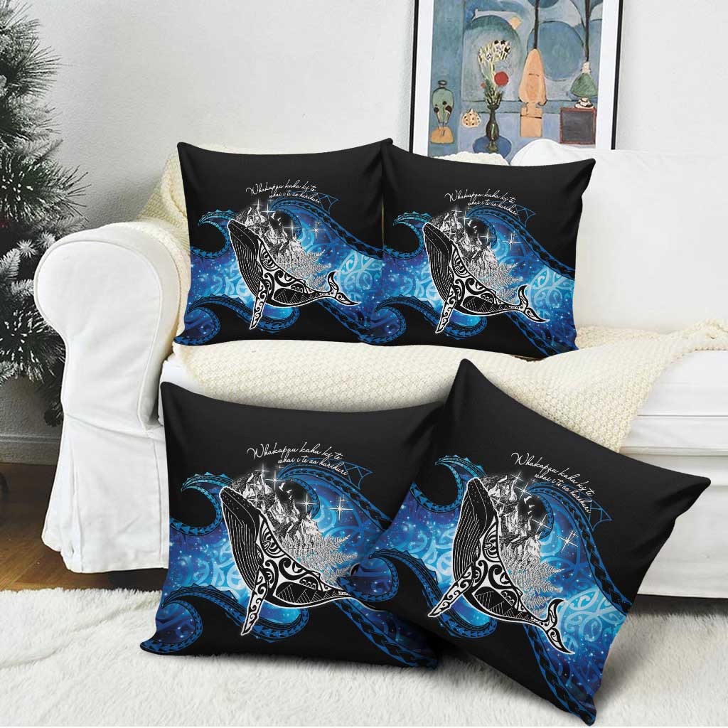 Maori Matariki Te Araroa Paikea Starry Pillow Cover Tangaroa Whakatauki LT7 - Polynesian Pride