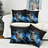 Maori Matariki Te Araroa Paikea Starry Pillow Cover Tangaroa Whakatauki LT7 - Polynesian Pride