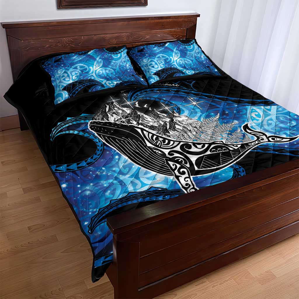 Maori Matariki Te Araroa Paikea Starry Quilt Bed Set Tangaroa Whakatauki LT7 - Polynesian Pride