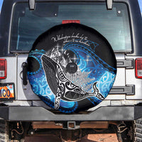 Maori Matariki Te Araroa Paikea Starry Spare Tire Cover Tangaroa Whakatauki