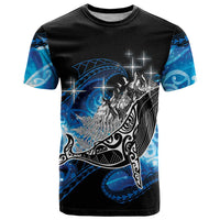 Maori Matariki Te Araroa Paikea Starry T Shirt Tangaroa Whakatauki LT7 Black - Polynesian Pride
