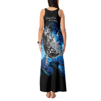 Maori Matariki Te Araroa Paikea Starry Tank Maxi Dress Tangaroa Whakatauki LT7 - Polynesian Pride
