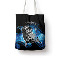 Maori Matariki Te Araroa Paikea Starry Tote Bag Tangaroa Whakatauki LT7 - Polynesian Pride