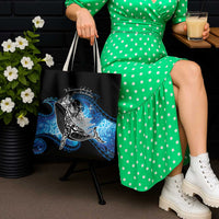 Maori Matariki Te Araroa Paikea Starry Tote Bag Tangaroa Whakatauki LT7 - Polynesian Pride