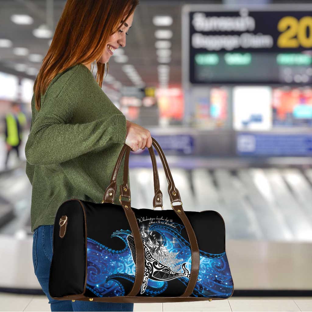 Maori Matariki Te Araroa Paikea Starry Travel Bag Tangaroa Whakatauki LT7 - Polynesian Pride