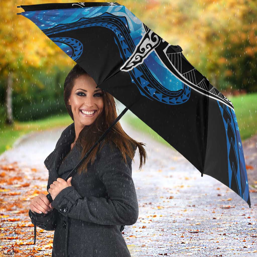 Maori Matariki Te Araroa Paikea Starry Umbrella Tangaroa Whakatauki LT7 - Polynesian Pride