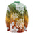 Kanaka Maoli Hawaii Flag Day Long Sleeve Shirt Vibrant Frangipani