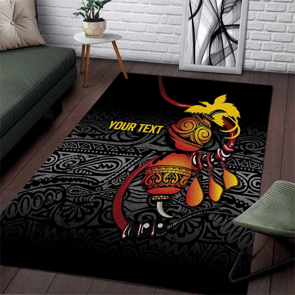 Personalized Papua New Guinea Milne Bay Area Rug Bagi Necklace Mix Lime Pot Grunge