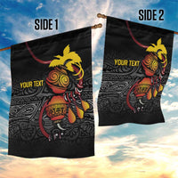 Personalized Papua New Guinea Milne Bay Garden Flag Bagi Necklace Mix Lime Pot Grunge