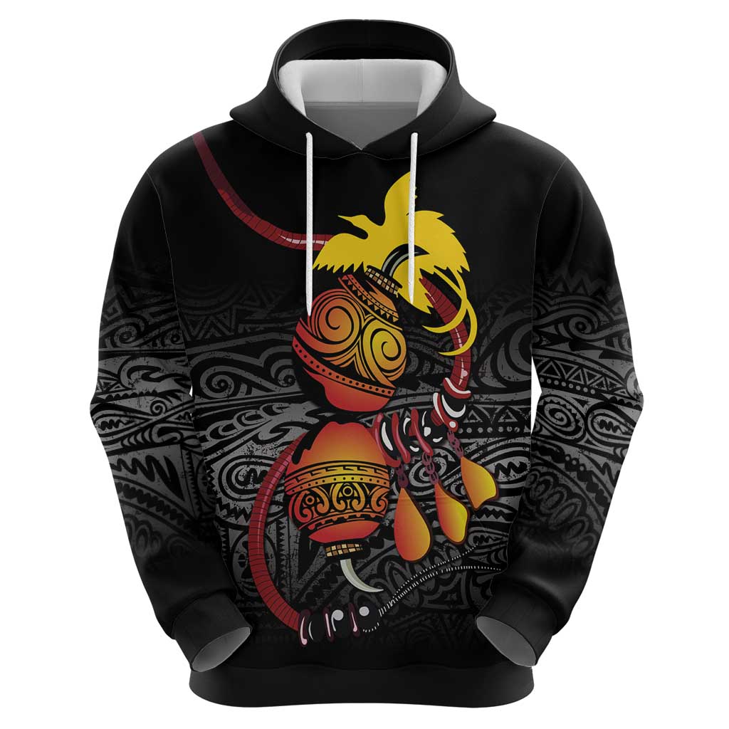 Personalized Papua New Guinea Milne Bay Hoodie Bagi Necklace Mix Lime Pot Grunge