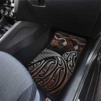 Aotearoa Maori - Australia Indigenous Car Mats Koiri Whakairo Mix Aboriginal Art LT7 - Polynesian Pride