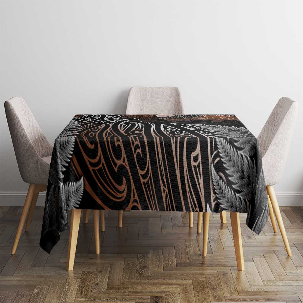 Aotearoa Maori - Australia Indigenous Tablecloth Koiri Whakairo Mix Aboriginal Art LT7 - Polynesian Pride