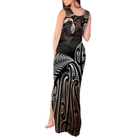 Aotearoa Maori - Australia Indigenous Tank Maxi Dress Koiri Whakairo Mix Aboriginal Art LT7 - Polynesian Pride