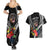 Personalised Polynesian Dog Couples Matching Summer Maxi Dress and Hawaiian Shirt Rottweiler With Polynesia Pattern Curve Style LT7 - Polynesian Pride