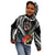 Personalised Polynesian Dog Kid Hoodie Rottweiler With Polynesia Pattern Curve Style LT7 - Polynesian Pride