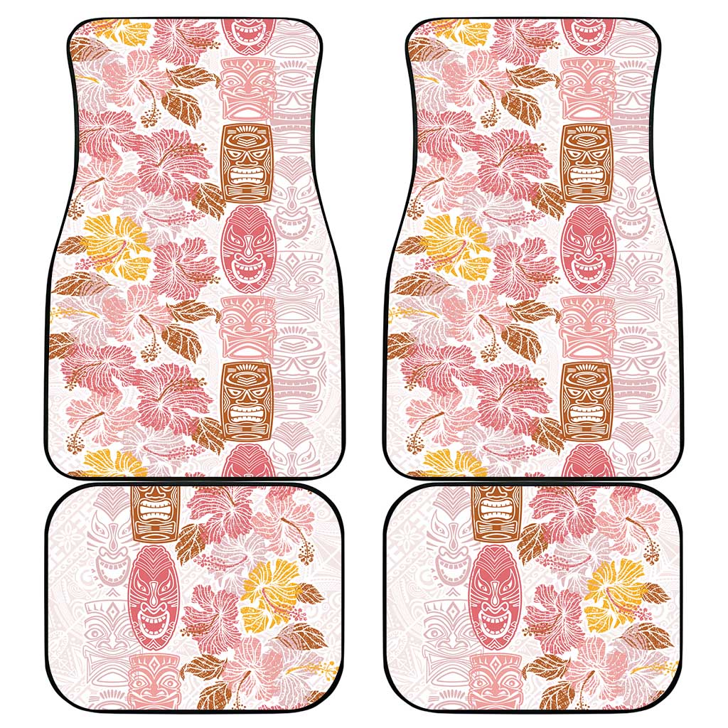 Christmas Aloha Hawaii Tiki Car Mats Hibiscus Spring Colors - Polynesian Pride