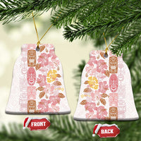 Christmas Aloha Hawaii Tiki Ceramic Ornament Hibiscus Spring Colors - Polynesian Pride