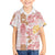 Christmas Aloha Hawaii Tiki Family Matching Off The Shoulder Long Sleeve Dress and Hawaiian Shirt Hibiscus Spring Colors - Polynesian Pride