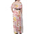 Christmas Aloha Hawaii Tiki Family Matching Off Shoulder Maxi Dress and Hawaiian Shirt Hibiscus Spring Colors - Polynesian Pride