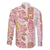 Christmas Aloha Hawaii Tiki Family Matching Off Shoulder Short Dress and Hawaiian Shirt Hibiscus Spring Colors - Polynesian Pride