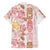 Christmas Aloha Hawaii Tiki Family Matching Short Sleeve Bodycon Dress and Hawaiian Shirt Hibiscus Spring Colors - Polynesian Pride