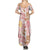 Christmas Aloha Hawaii Tiki Family Matching Summer Maxi Dress and Hawaiian Shirt Hibiscus Spring Colors - Polynesian Pride