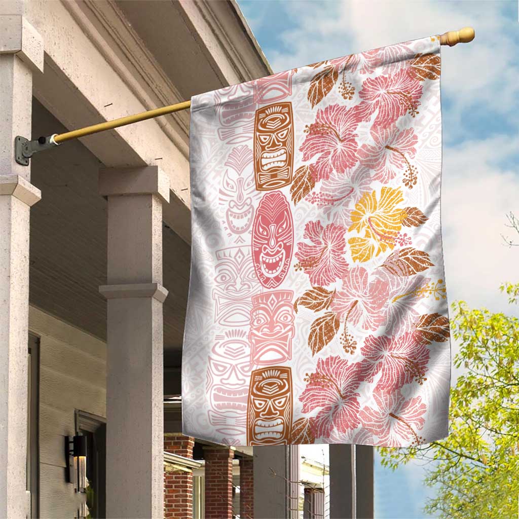 Christmas Aloha Hawaii Tiki Garden Flag Hibiscus Spring Colors - Polynesian Pride