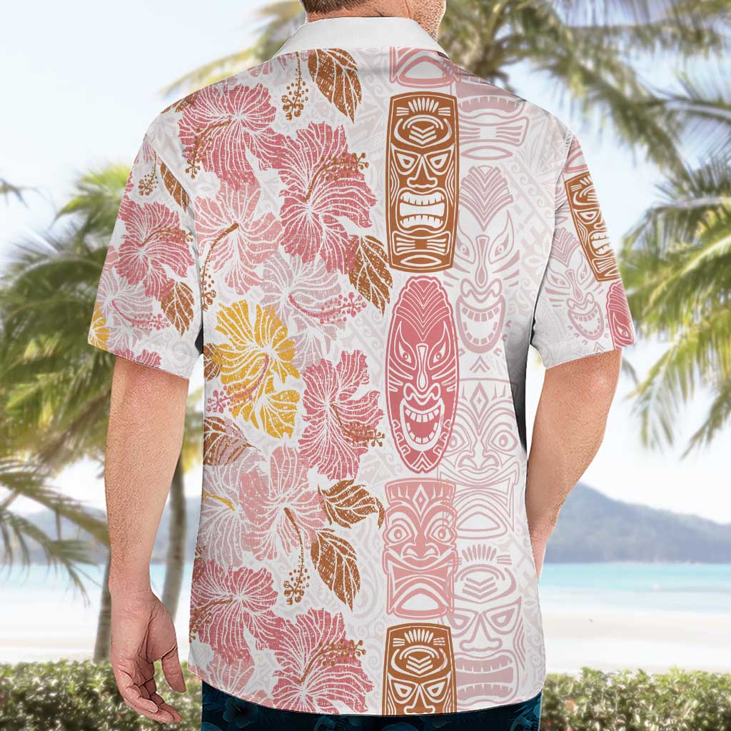 Christmas Aloha Hawaii Tiki Hawaiian Shirt Hibiscus Spring Colors - Polynesian Pride