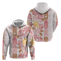 Christmas Aloha Hawaii Tiki Hoodie Hibiscus Spring Colors - Polynesian Pride