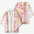 Christmas Aloha Hawaii Tiki Kimono Hibiscus Spring Colors - Polynesian Pride