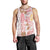Christmas Aloha Hawaii Tiki Men Tank Top Hibiscus Spring Colors - Polynesian Pride