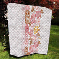 Christmas Aloha Hawaii Tiki Quilt Hibiscus Spring Colors - Polynesian Pride