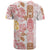 Christmas Aloha Hawaii Tiki T Shirt Hibiscus Spring Colors - Polynesian Pride