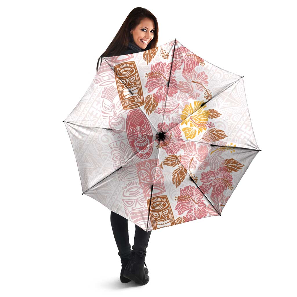 Christmas Aloha Hawaii Tiki Umbrella Hibiscus Spring Colors - Polynesian Pride