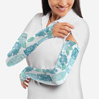 Christmas Aloha Hawaii Tiki Arm Sleeves Hibiscus Summer Colors - Polynesian Pride