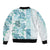 Christmas Aloha Hawaii Tiki Bomber Jacket Hibiscus Summer Colors - Polynesian Pride