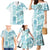Christmas Aloha Hawaii Tiki Family Matching Mermaid Dress and Hawaiian Shirt Hibiscus Summer Colors - Polynesian Pride