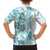 Christmas Aloha Hawaii Tiki Family Matching Off Shoulder Maxi Dress and Hawaiian Shirt Hibiscus Summer Colors - Polynesian Pride