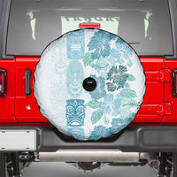 Christmas Aloha Hawaii Tiki Spare Tire Cover Hibiscus Summer Colors - Polynesian Pride